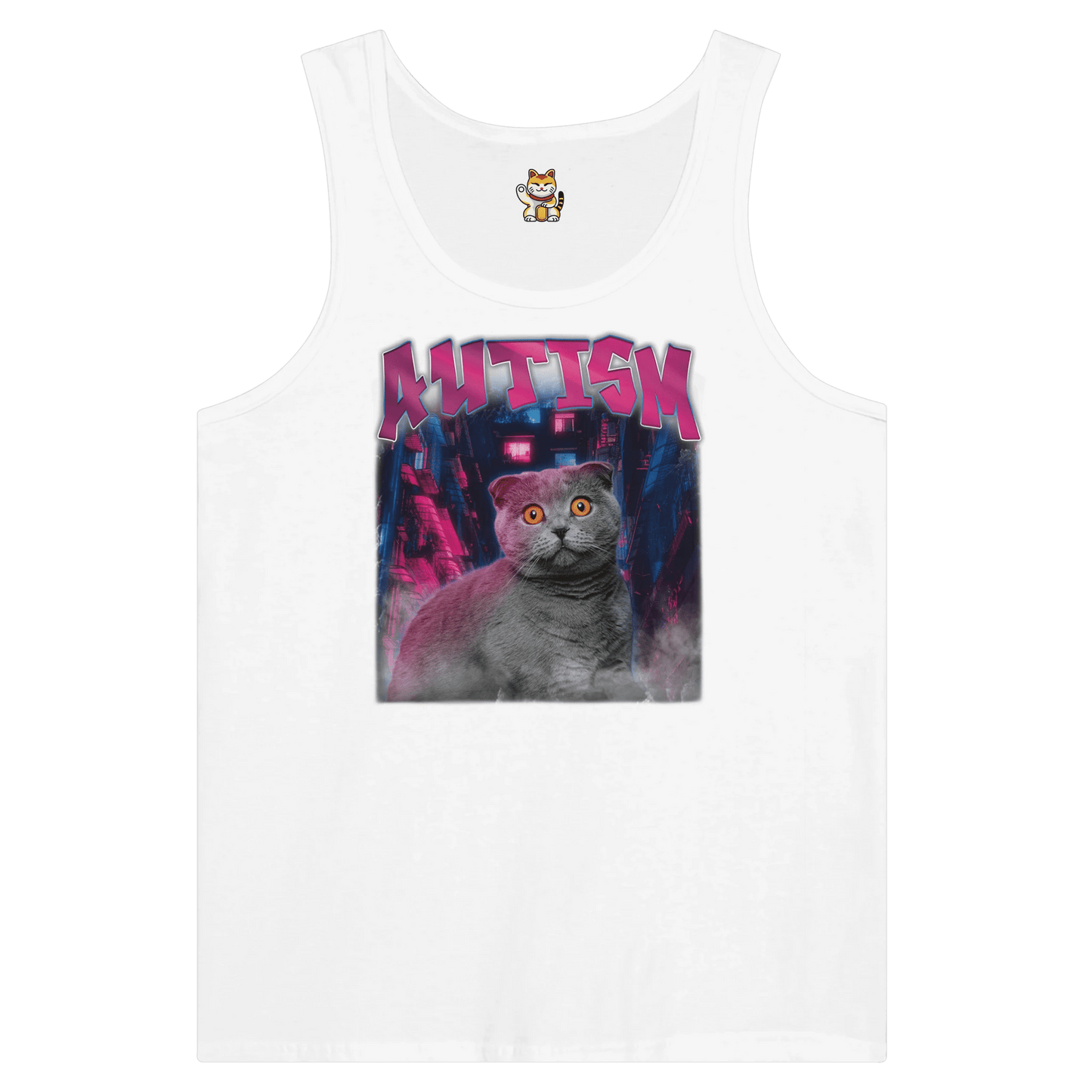 'Autism' Unisex Tank Top Meme T-Shirt | StalBea
