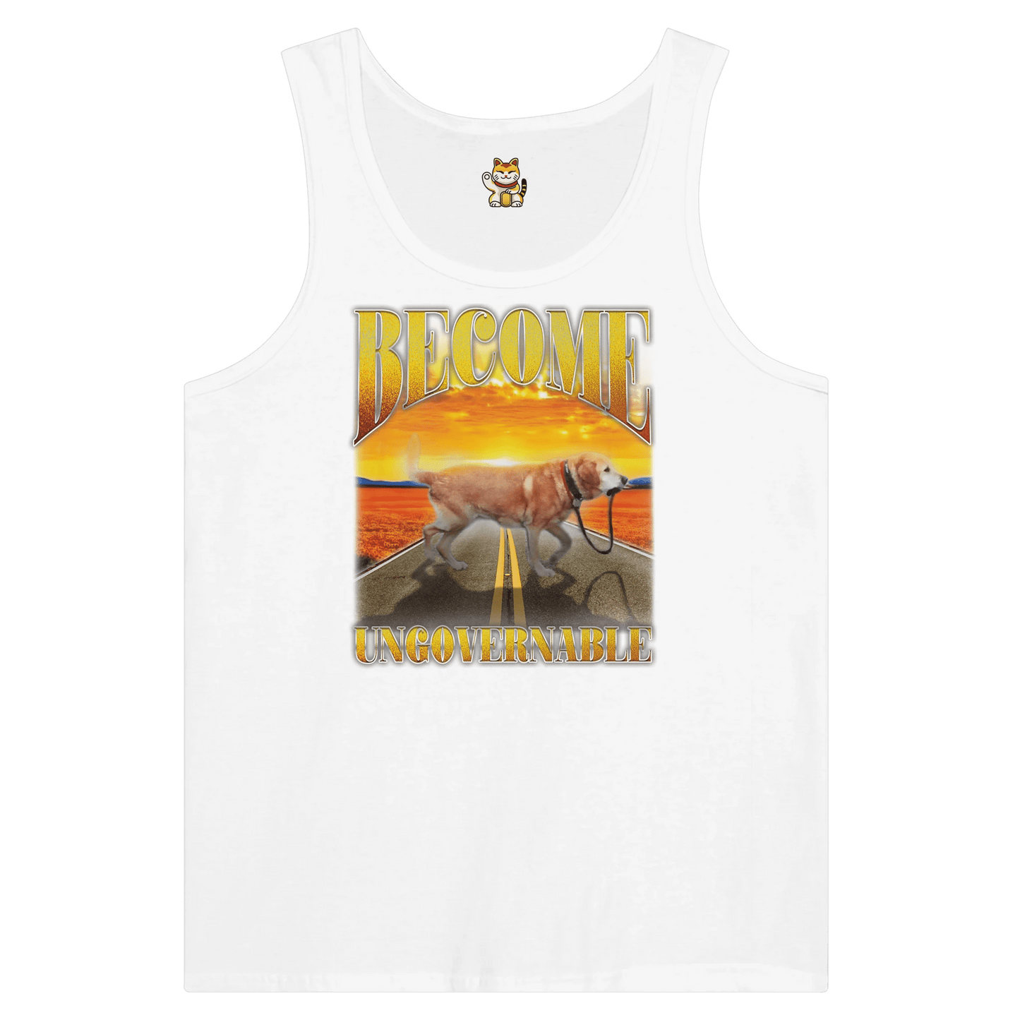 'Become Ungovernable' Premium Unisex Tank Top Meme T-Shirt | StalBea