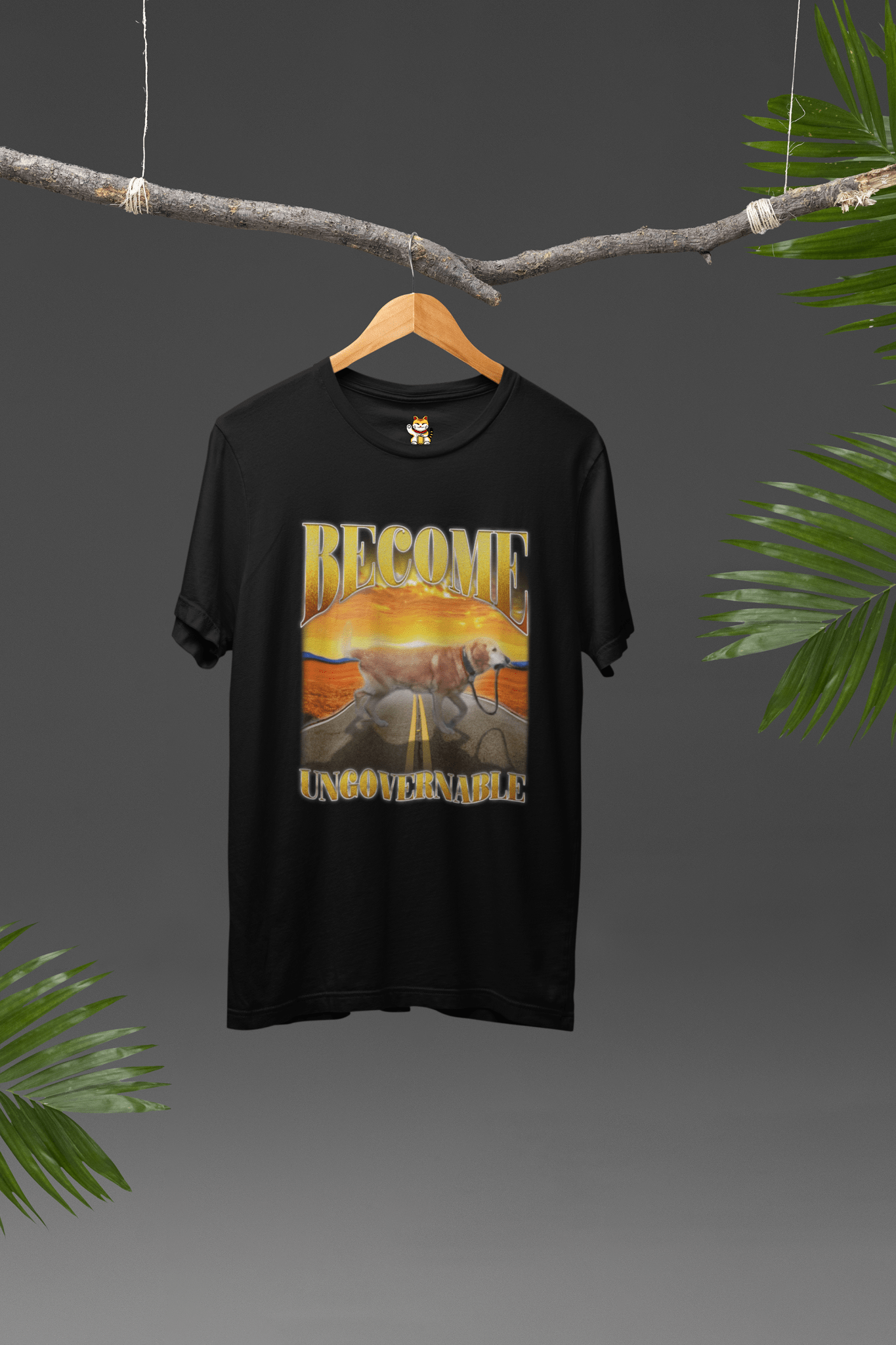 'Become Ungovernable' Unisex Crewneck T-shirt Meme T-Shirt | StalBea