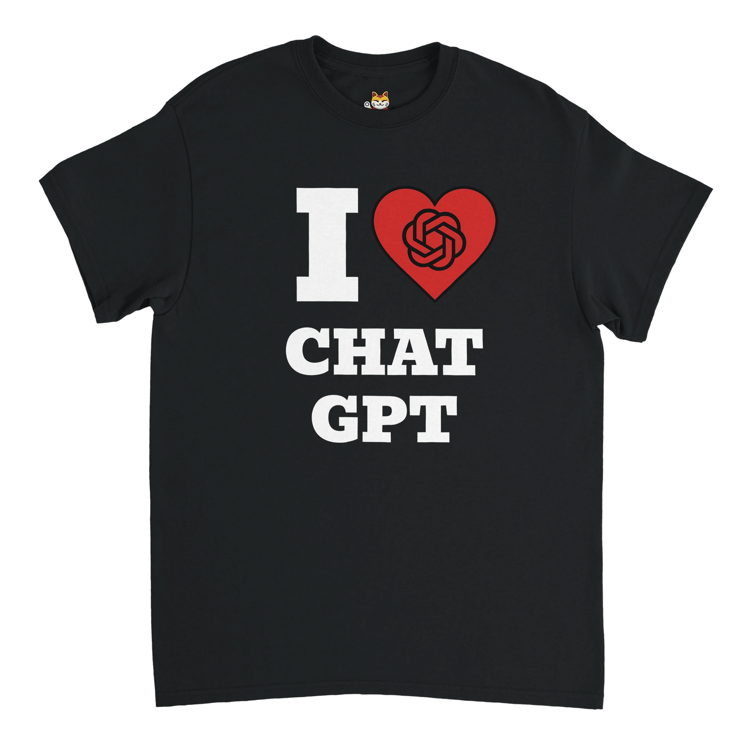 'I LOVE CHAT GPT' T-Shirt Meme T-Shirt | StalBea