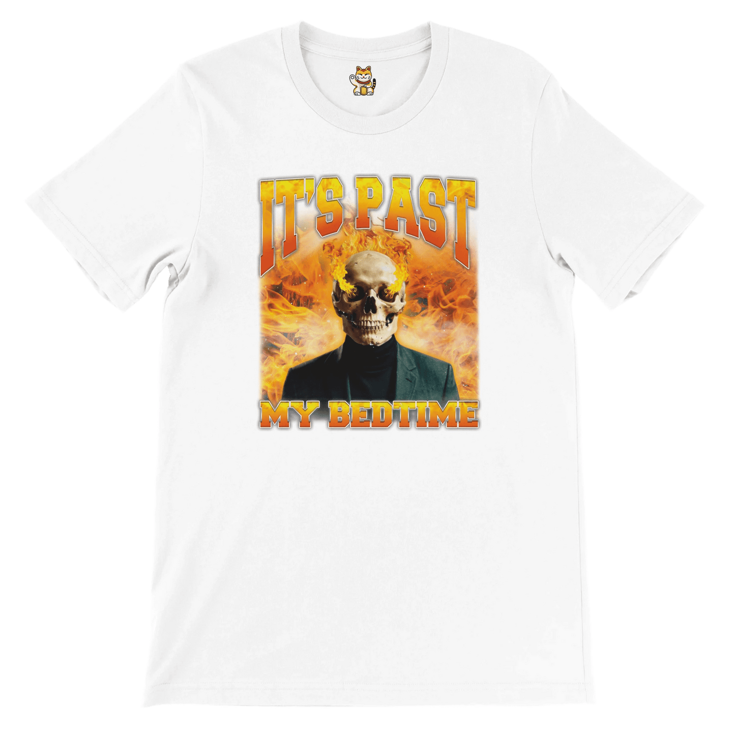 'Its Past My Bed Time' Unisex Crewneck T-shirt Meme T-Shirt | StalBea