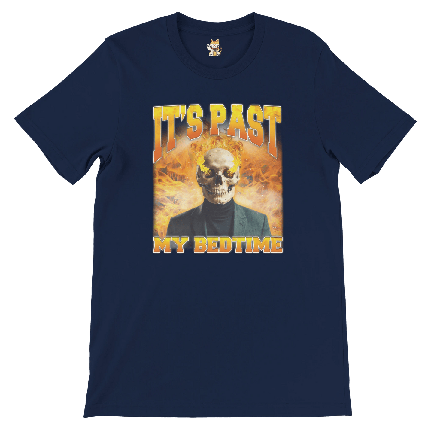 'Its Past My Bed Time' Unisex Crewneck T-shirt Meme T-Shirt | StalBea