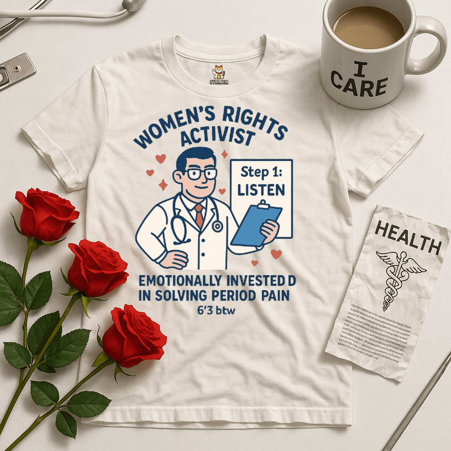 "WOMEN RIGHTS ACTIVIST " Meme T-Shirt | StalBea