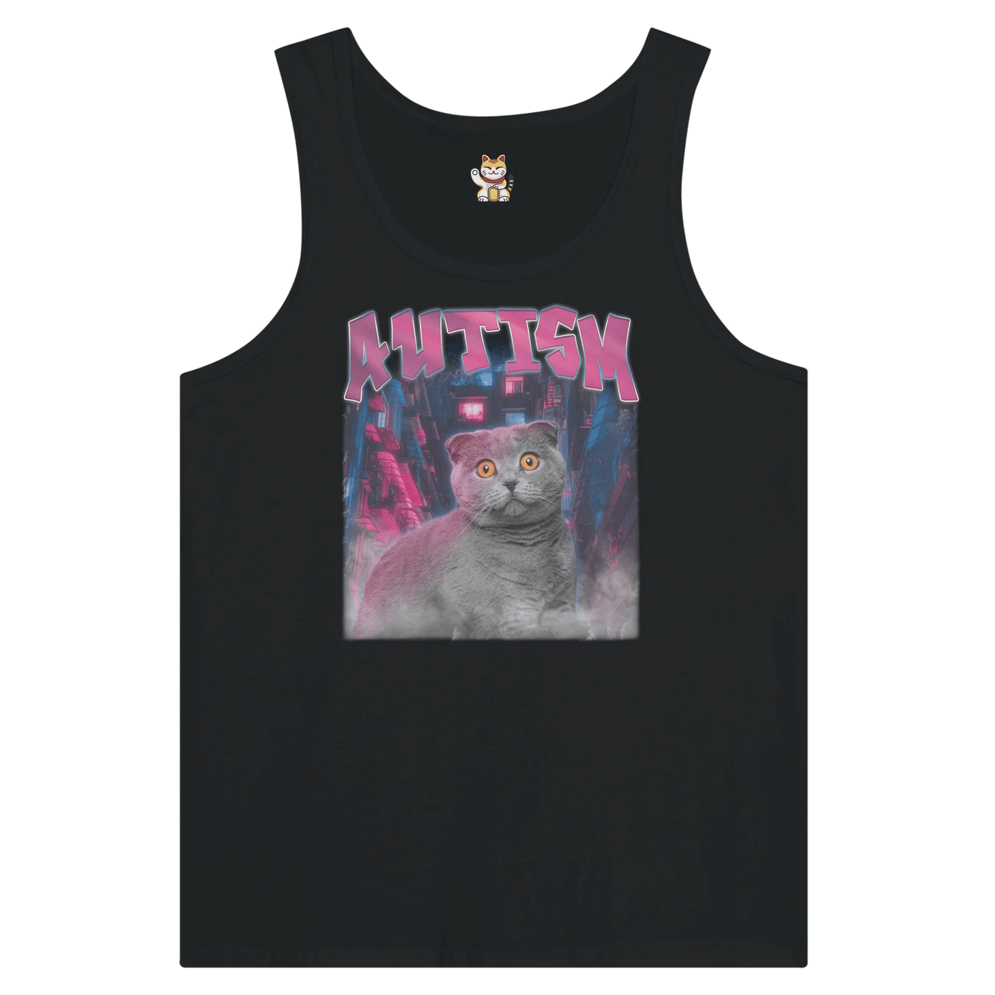 'Autism' Unisex Tank Top Meme T-Shirt | StalBea