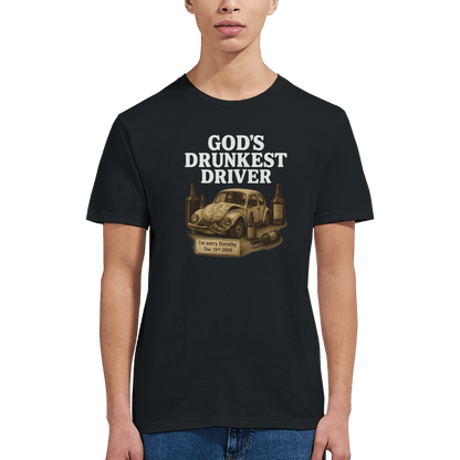 God’s Drunkest Driver 🚗💥 (PLAIN TEXT EDITION) Meme T-Shirt | StalBea