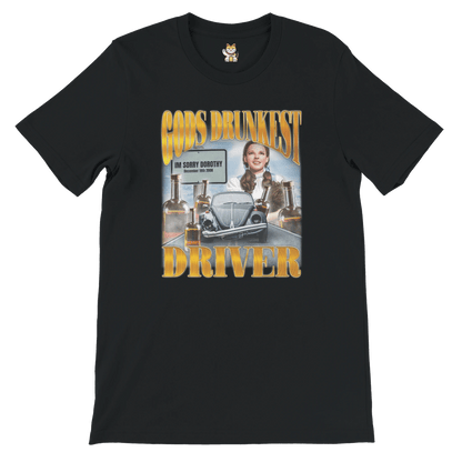'God’s Drunkest Driver' Unisex Crewneck T-shirt Meme T-Shirt | StalBea